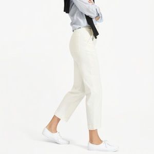 Everlane Straight-leg Crops in Bone